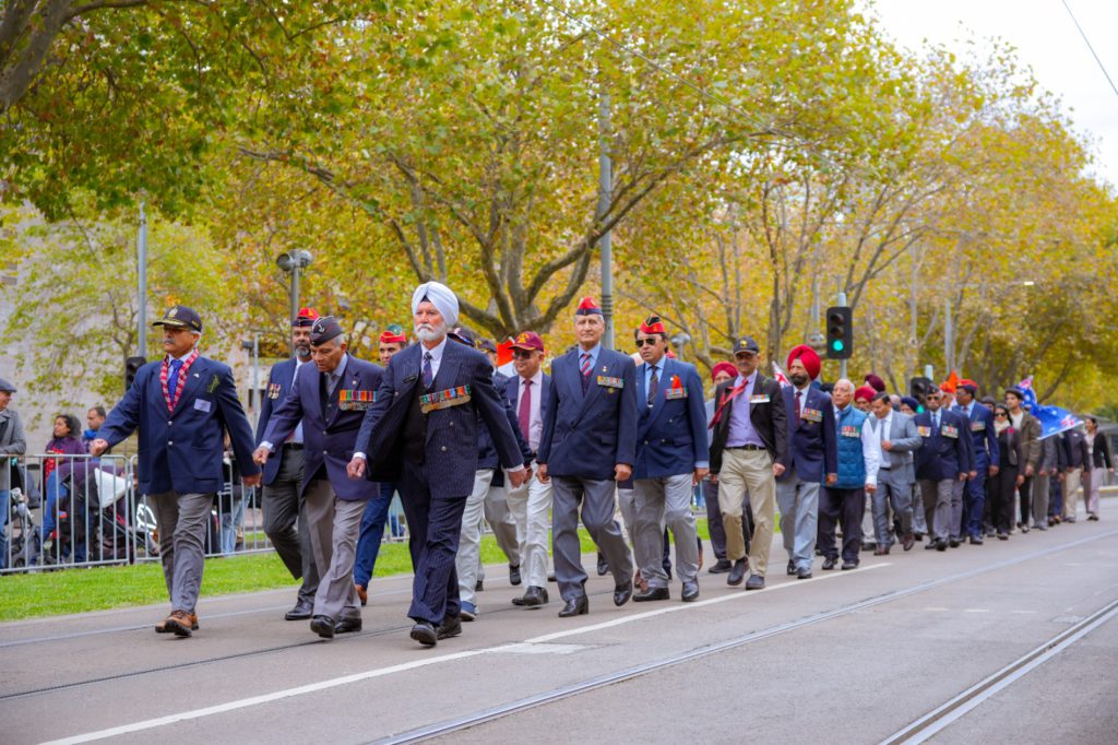 Indian Contingent in ANZAC Parade 2024, Melbourne; Image Source: The Australia Today