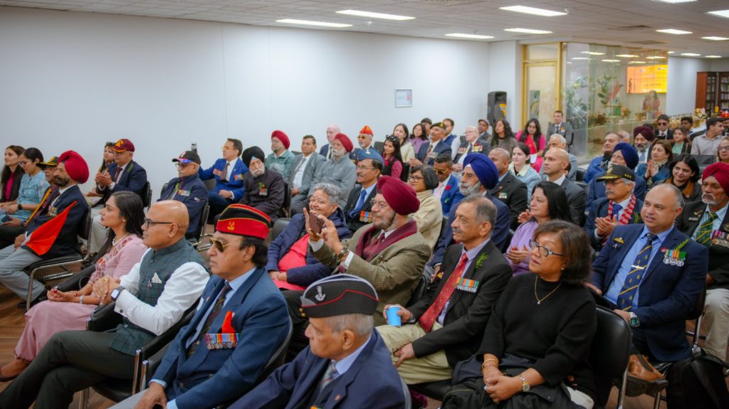 Indian Contingent in ANZAC Parade 2024, hosted at Indian Consulate Melbourne; Image Source: The Australia Today