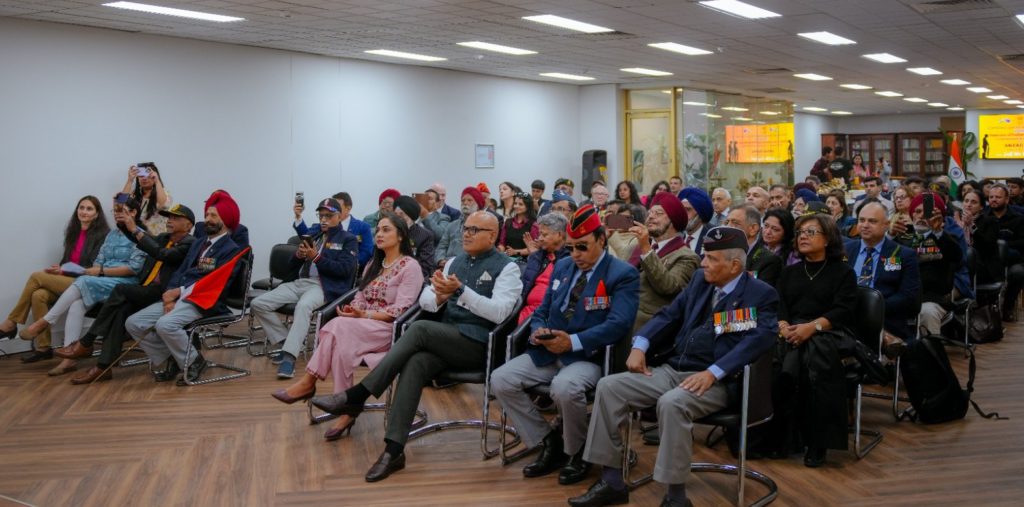 Indian Contingent in ANZAC Parade 2024, hosted at Indian Consulate Melbourne; Image Source: The Australia Today