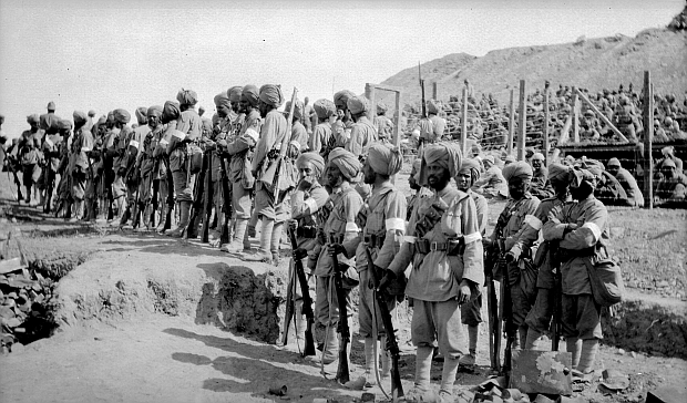 eight col Indian Sikh soldiers Gallipoli Turkey 1 7