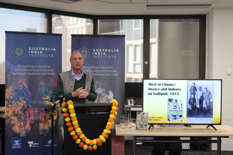 Renowned Military Historian Prof. Peter Stanley Joins Australia India Institute as Academic Fellow