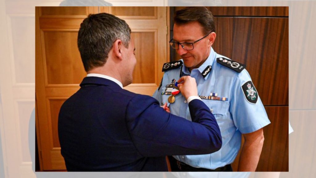 AFP Commissioner Reece Kershaw reappointed until 2026 3 Image 1 4 3