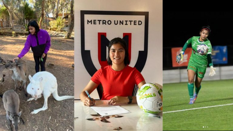 Panthoi becomes first Indian woman to play professional football in Australia