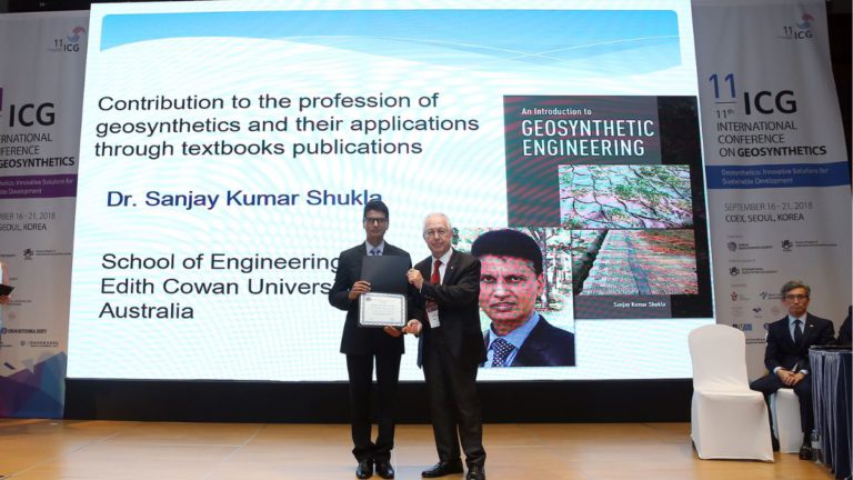 Indian-Australian professor drives sustainable ground infrastructure with nature-based solutions