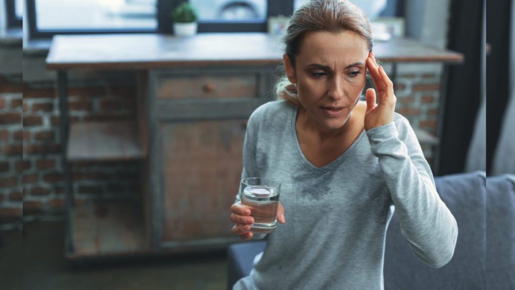 Menopause can bring increased cholesterol levels and risks of heart attack; Image Source @CANVA