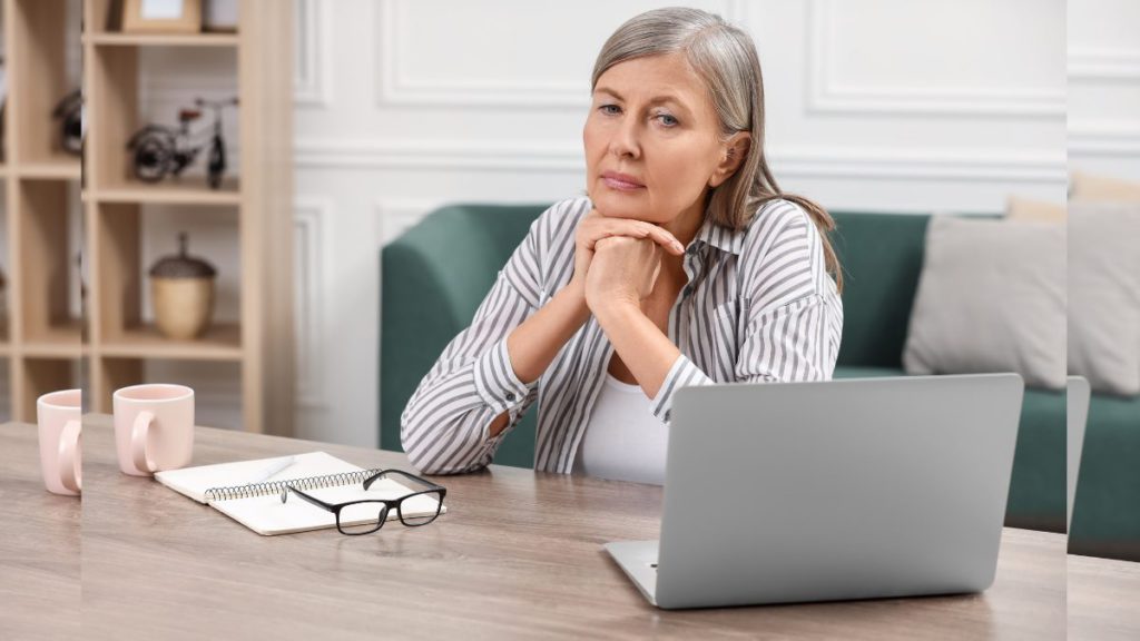 Menopause can bring increased cholesterol levels and risks of heart attack; Image Source @CANVA