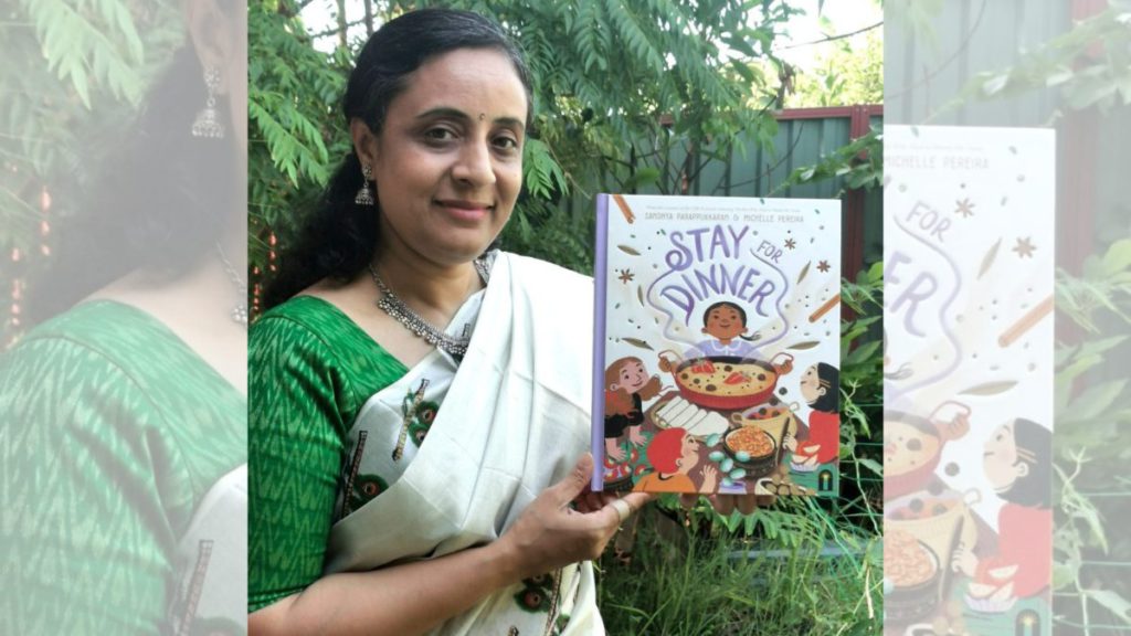 Sandhya Parappukkaran, author of 'Stay For Dinner'; Image Source: Supplied