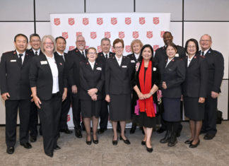 The Salvation Army Team & Sheba Nandkeolyar, MultiConnexions CEO