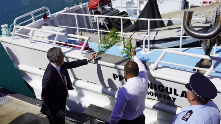 Boost in Policing Capabilities as Australia Hands Over Patrol Vessel to PNG
