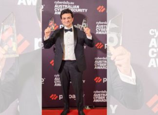Chirag Joshi wins top accolades at Australian Cyber Security Awards Night