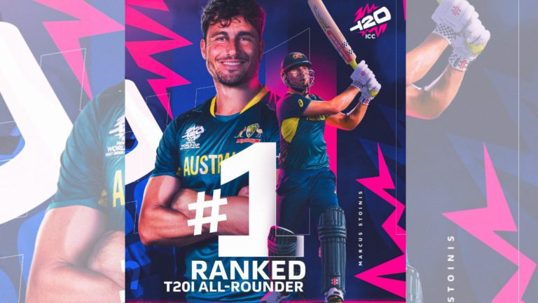 Marcus Stoinis Rises to Top of ICC Men’s T20I All-rounder Rankings