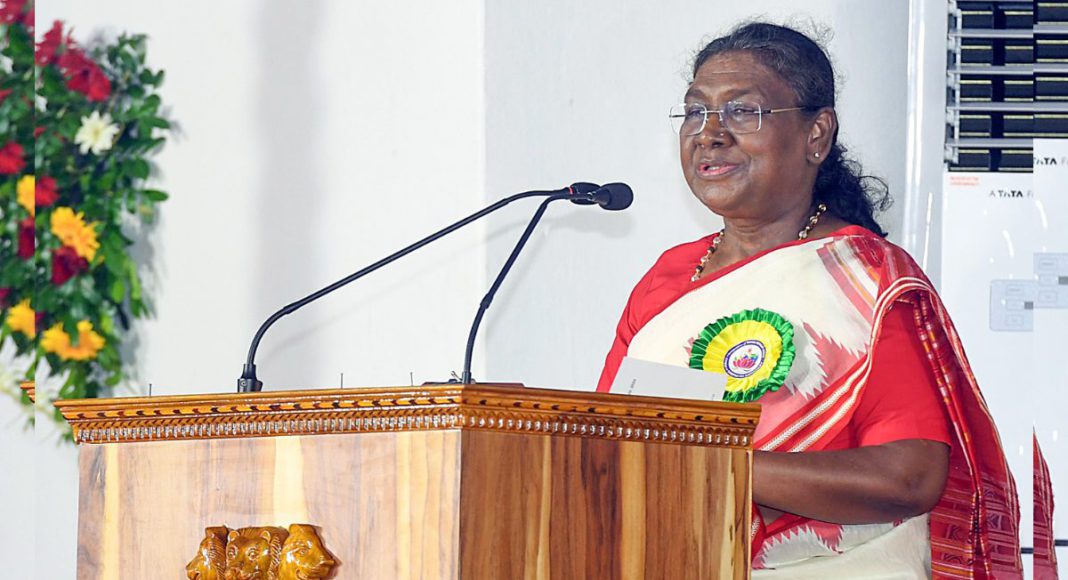 Droupadi Murmu, President of India; Image Source- PIB