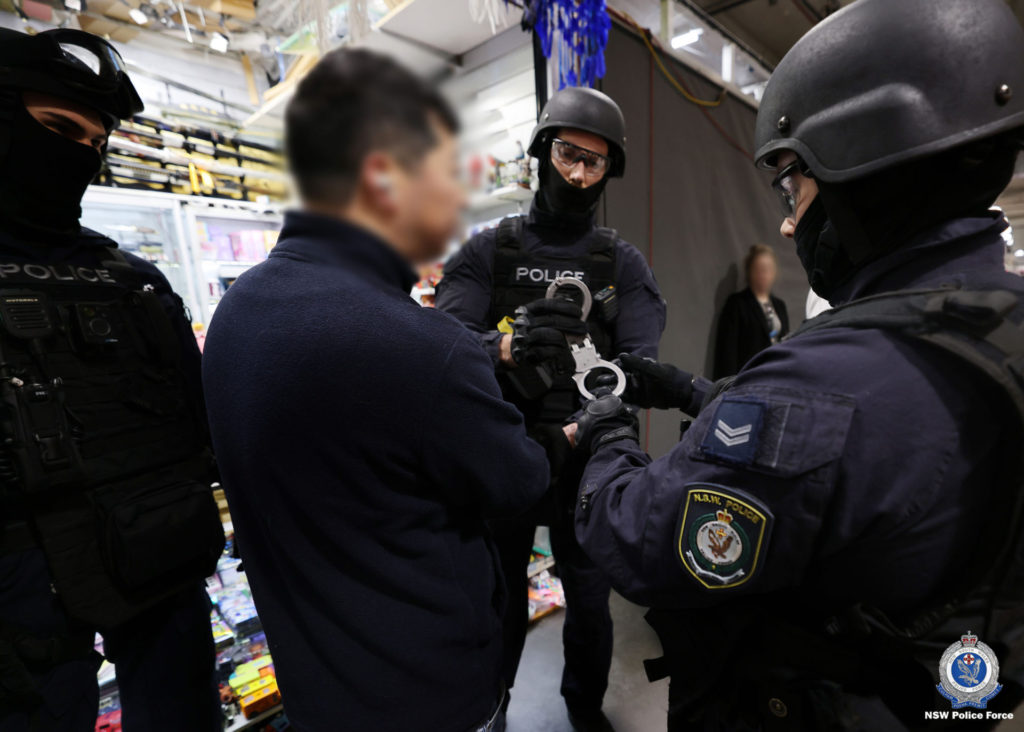 Two men charged after major weapons seizure in Sydney 1 GS0GkkmaEAEvp5u 1