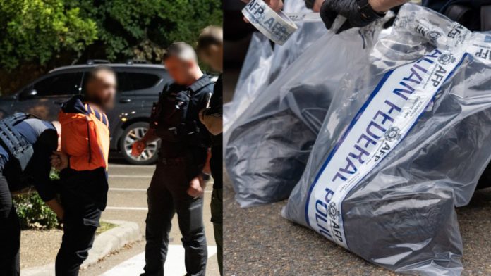 Image: 241kg of illicit drugs seized (Source: AFP)