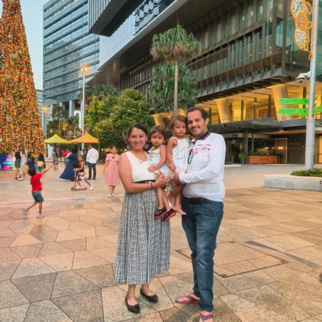 Poonam Runwal and her Husband Anand Runwal. Credit Poonam RunwalFacebook 1