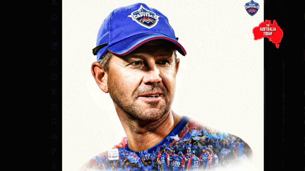 Ricky Ponting; Image Source; x/Twitter Delhi Capitals