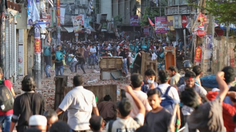 At least 6 killed in Bangladesh student protests