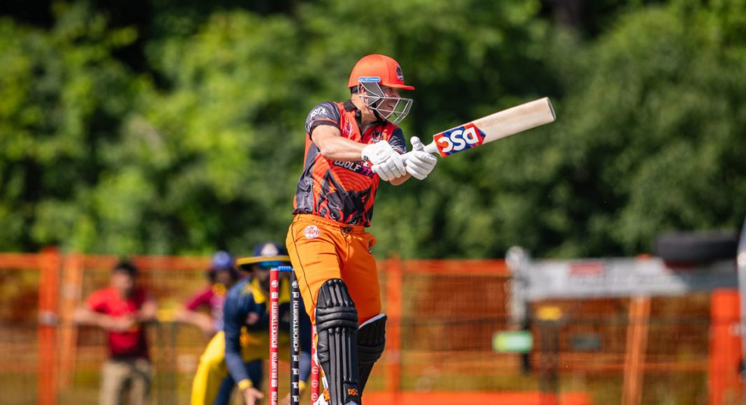 GT20: Brampton Wolves David Warner; Image Source: Supplied