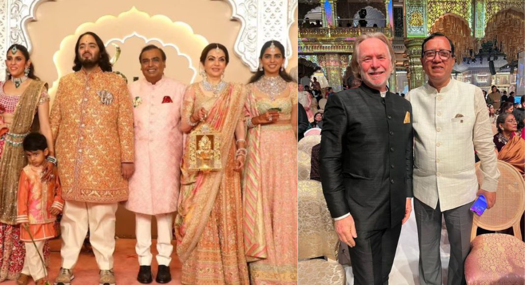 Image: Australia's High Commissioner to India Philip Green OAM at Ambani wedding (Source: X)