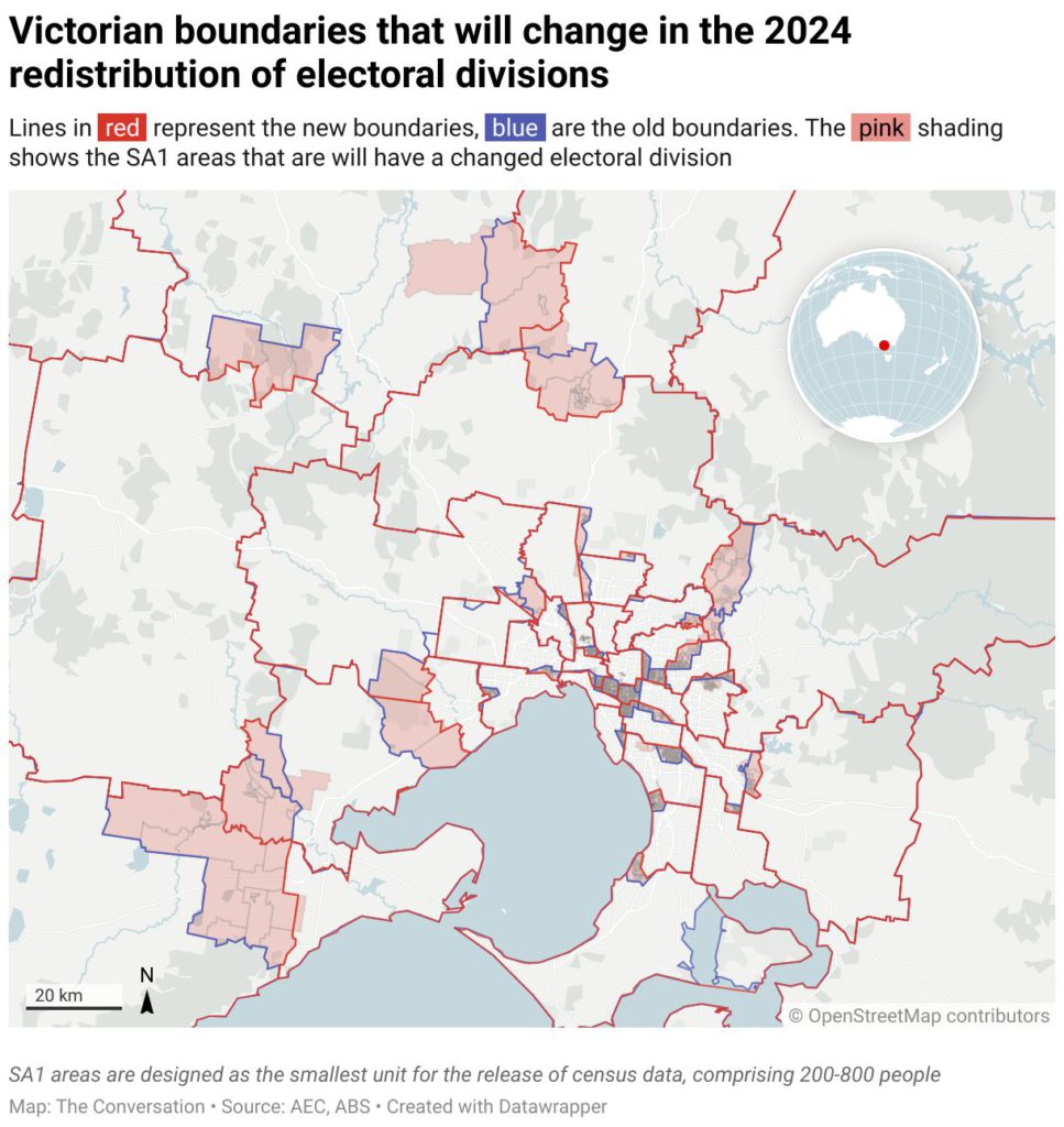 victorian boundaries that will change in the 2024 redistribution of electoral divisions 3