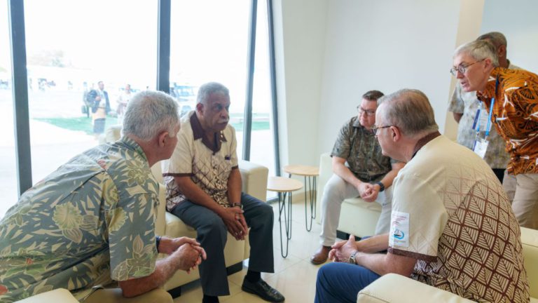 Talk isn’t enough: Pacific nations say Australia must end new fossil fuel projects