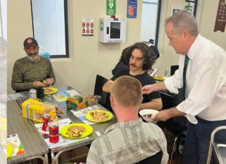 NDIS Minister Bill Shorten with particpants; Image Source; X @billshortenmp