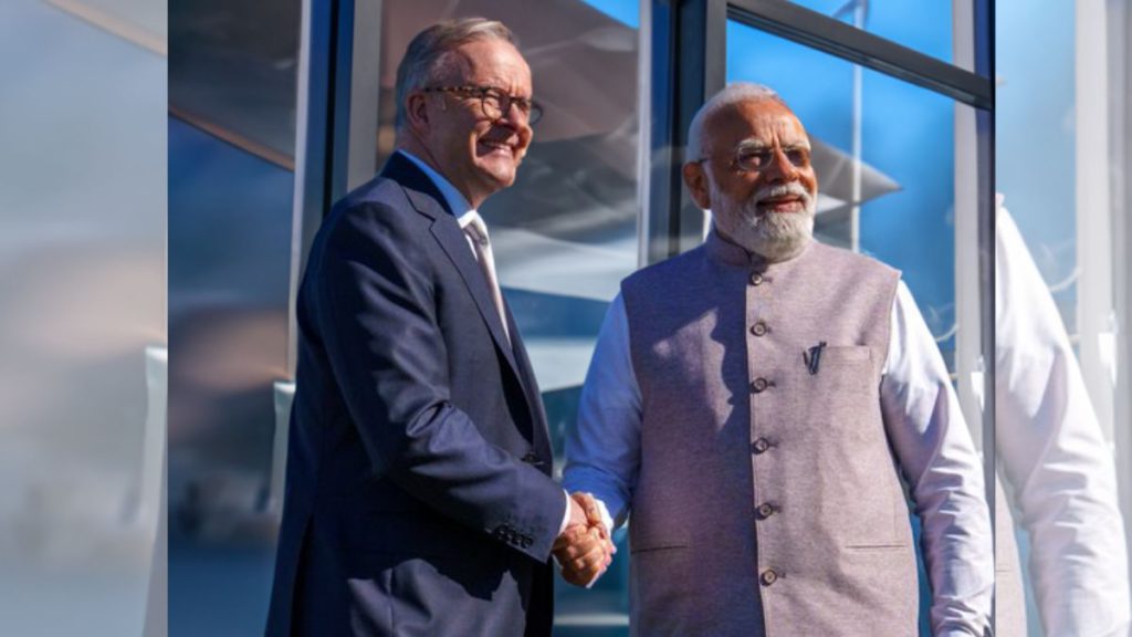 PM Anthony Albanese and Indian PM Narendra Modi; Image Source- Supplied