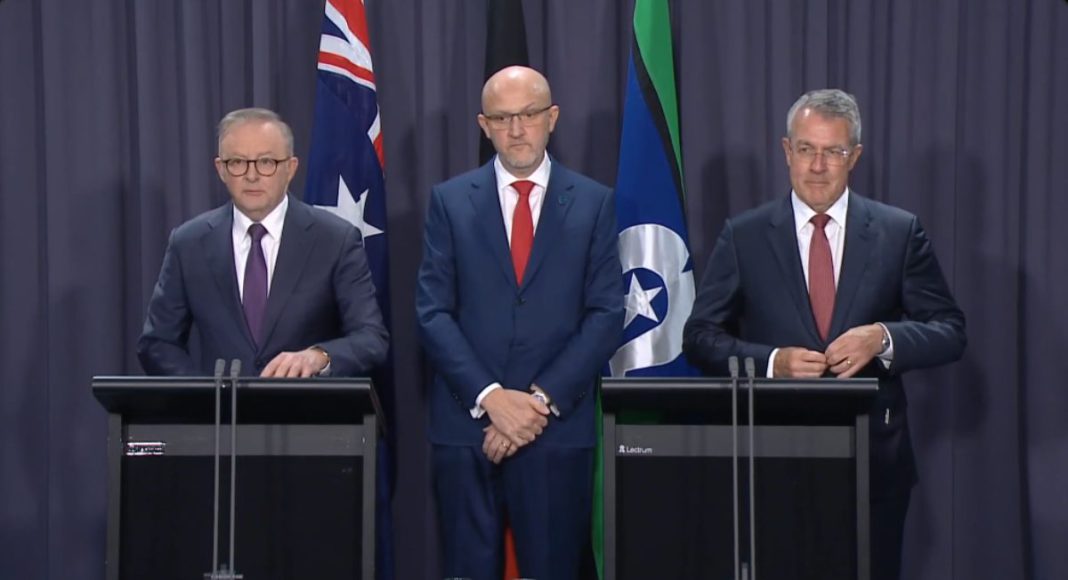 PM Anthony Albanese with ASIO Director-General Mike Burgess; Image Source: The Australia Today PM Anthony Albanese with ASIO Director-General Mike Burgess; Image Source: The Australia Today