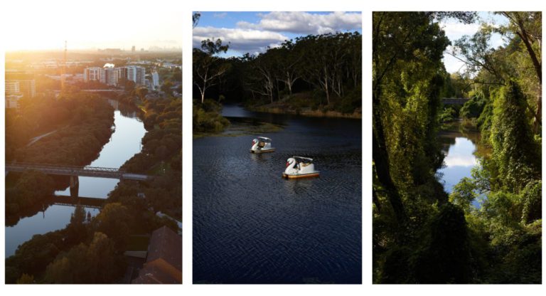 A kaleidoscopic impression of the Parramatta river across time and culture