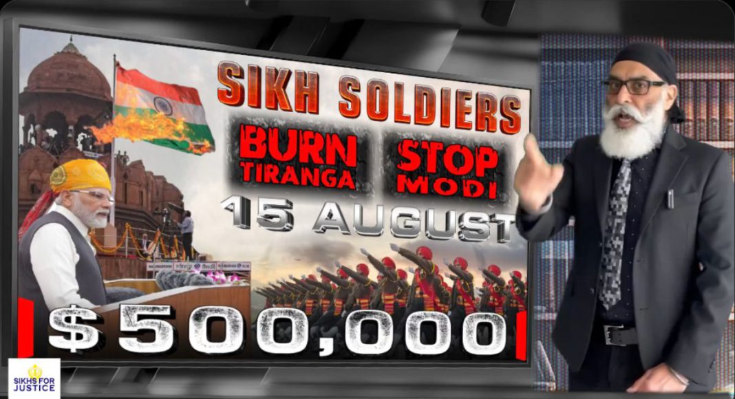 Pannu Video Screenshot; Image Source: The Australia Today