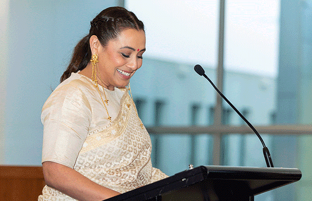 IFFM 2024: Celebrating Indian Cinema Rani Mukerji Unveils 'Yash Chopra Commemorative Stamp' at Australian Parliament 2 unnamed 2 2