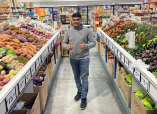 Ankur Patel at Blacktown Fruit World; Image Source; The Australia Today