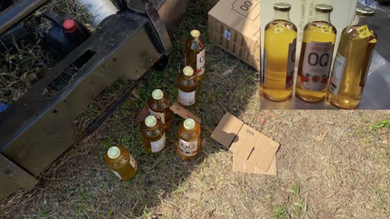 Three men charged over alleged plot to import $400 million Canadian meth concealed in juice bottles