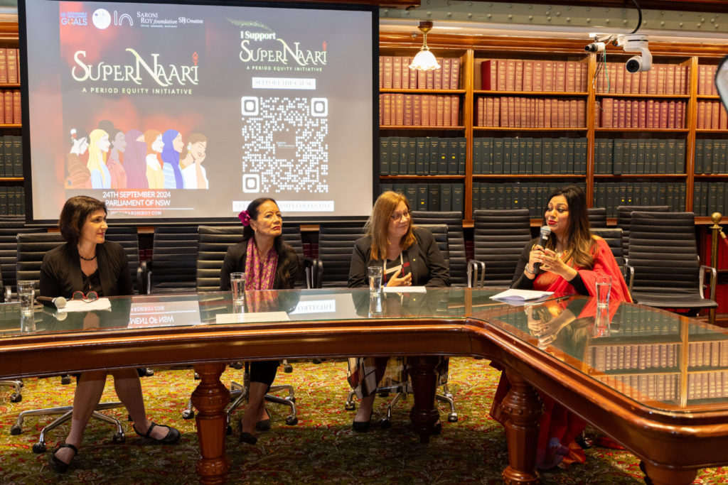 Global Peacebuilders Forum 2024 Patricia Garcia AO Astrid Perry OAM Dr Anna Cody Saroni Roy 17