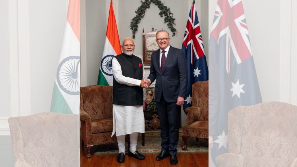 India "greatly cherishes time-tested friendship" with Australia 2 Modi Albanese 2
