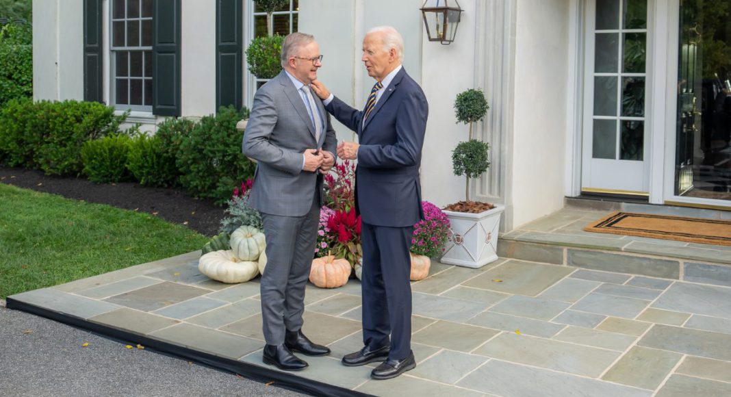 PM Anthony Albanese and President Biden; Image Source: Supplied