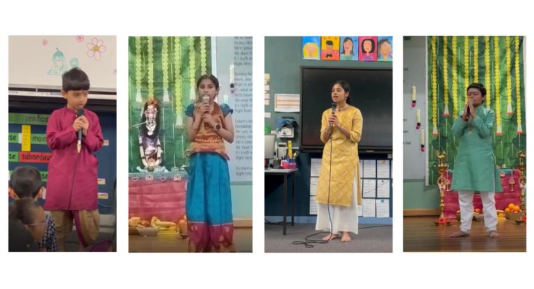 Indian-origin Aussie kids chant verses from the Bhagavad Gita in Sydney