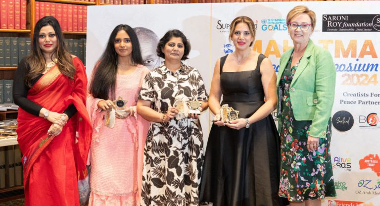 ‘Super Naari – A Period Equity Initiative’ launched in NSW Parliament commemorating Mahatma Gandhi