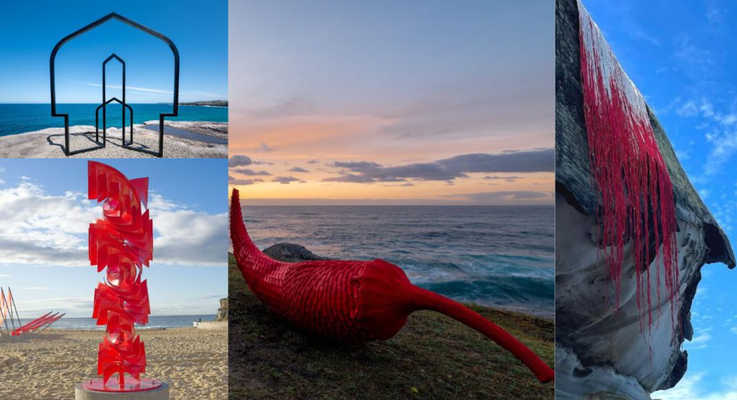 Image: Indian artists work featuring at Sculpture by the Sea - Bondi (Source: Instagram - Sculpture by the Sea)