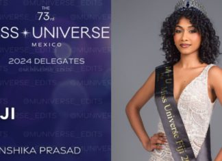 Manshika Prasad set to officially represent Fiji in Miss Universe 2024