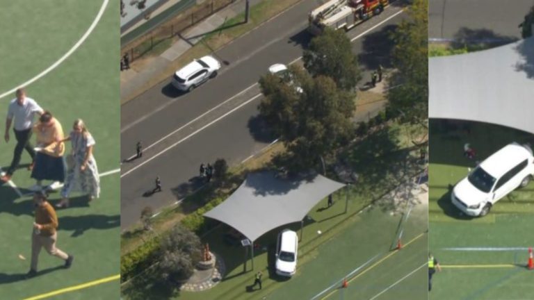 11-year-old boy killed after car crashes into Melbourne school; driver released pending further enquiries
