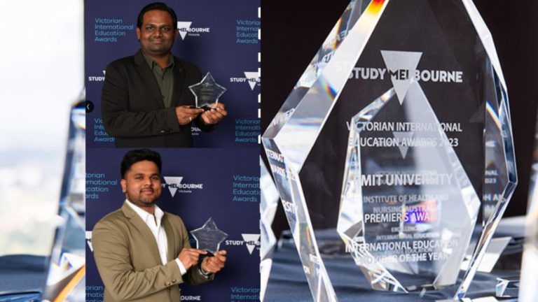 Preetham Akula and Fazil Mohammed Win at 2024 Victorian International Education Awards