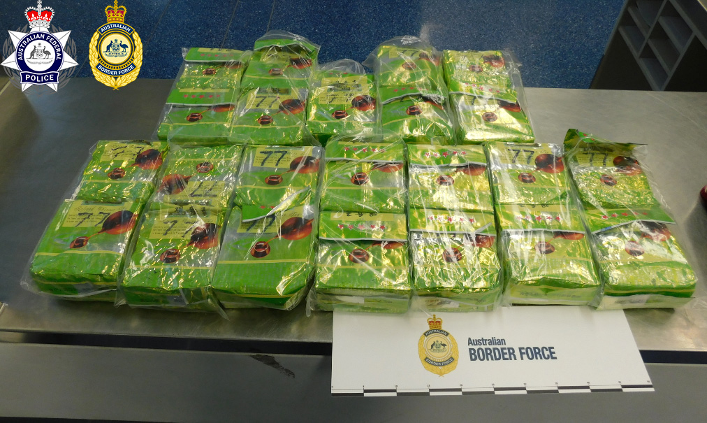 Methamphetamine seized at Sydney Airport 1 3