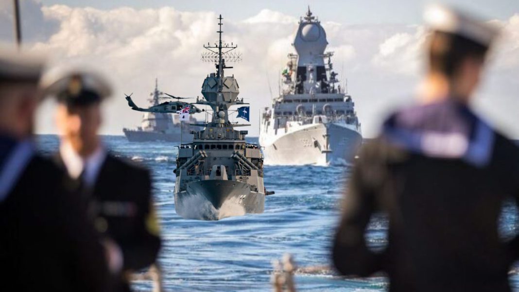 Quad nations at MALABAR 2024; Image Source: Supplied