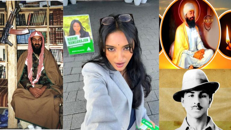 Greens Candidate Compares Terrorist Osama bin Laden to Jesus Christ, Guru Tegh Bahadur and Bhagat Singh