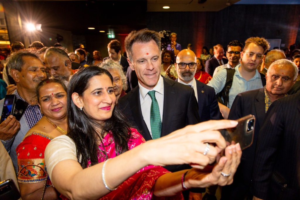 NSW Premier Chris Minns Celebrates Indian Hindu Community as Opera House Shines Bright for Diwali 16 465710030 971150868377796 4977732742805848150 n 16