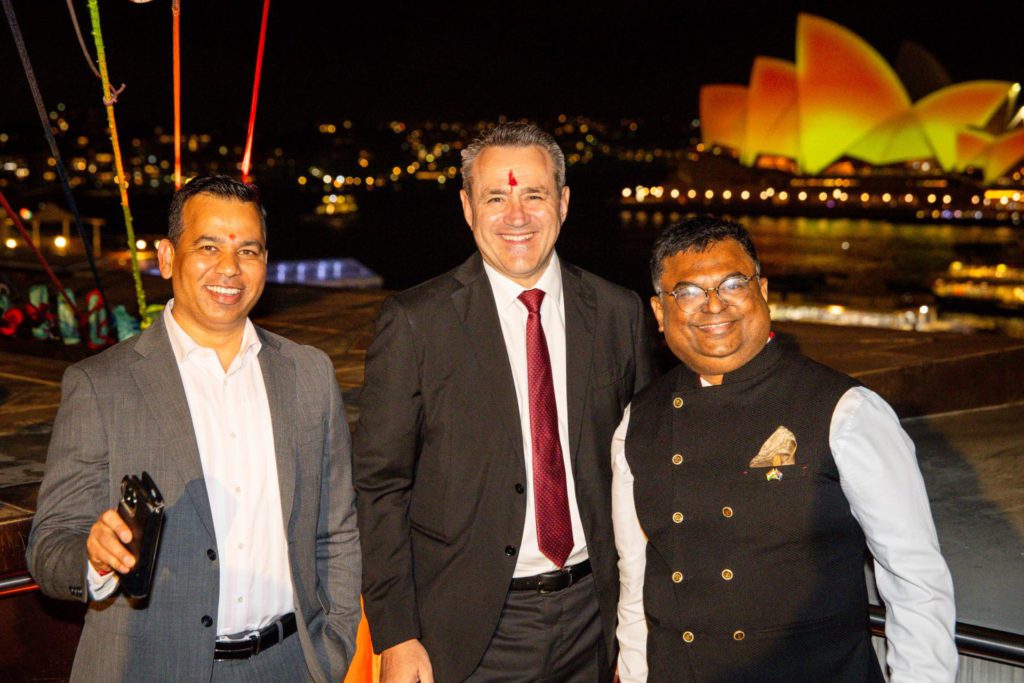 NSW Premier Chris Minns Celebrates Indian Hindu Community as Opera House Shines Bright for Diwali 3 465714004 971151265044423 6145551857330388282 n 3