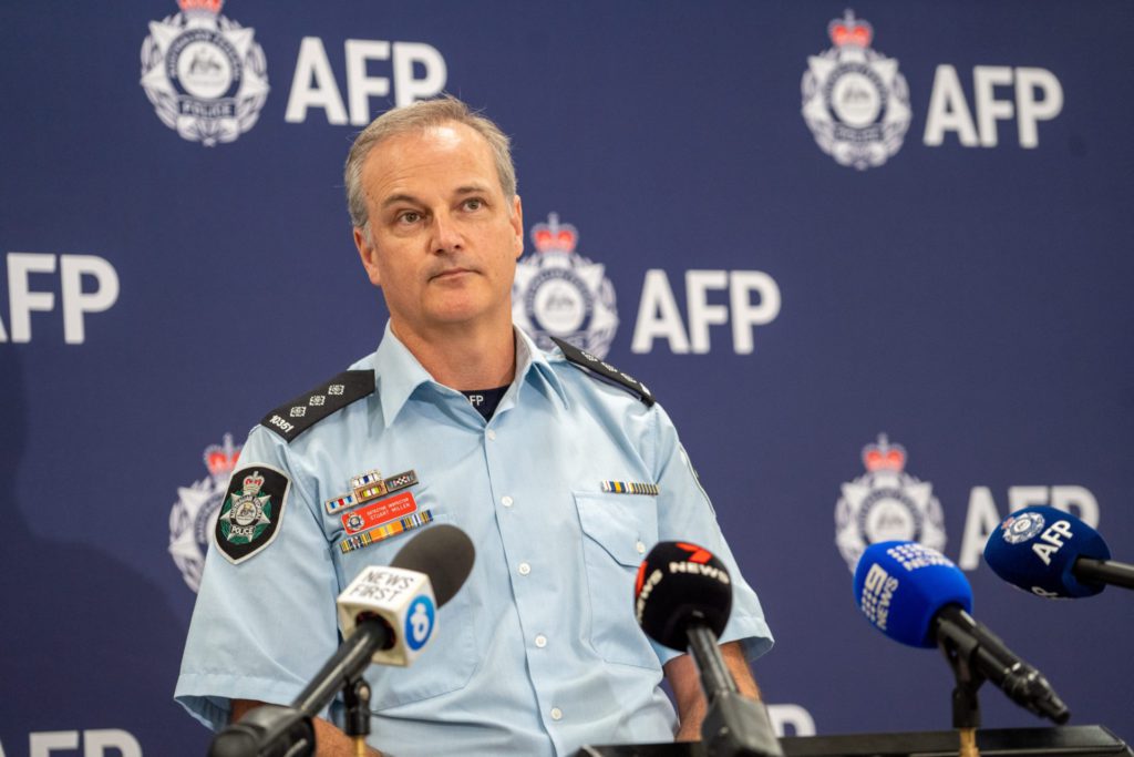 Sydney man charged in 252kg dangerous ‘pink cocaine’ drug import plot 3 AFP Acting Superintendent Stuart Millen 2 3