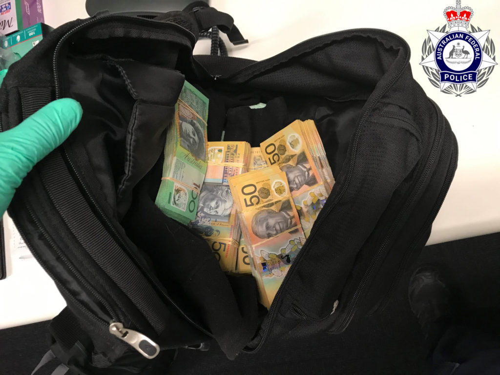 AFP cash search Perth Airport 1 1