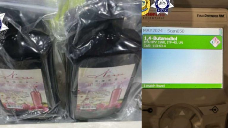 34-year-old man charged with importing dangerous drug ‘bute’ labelled as ‘rose oil’ into Australia